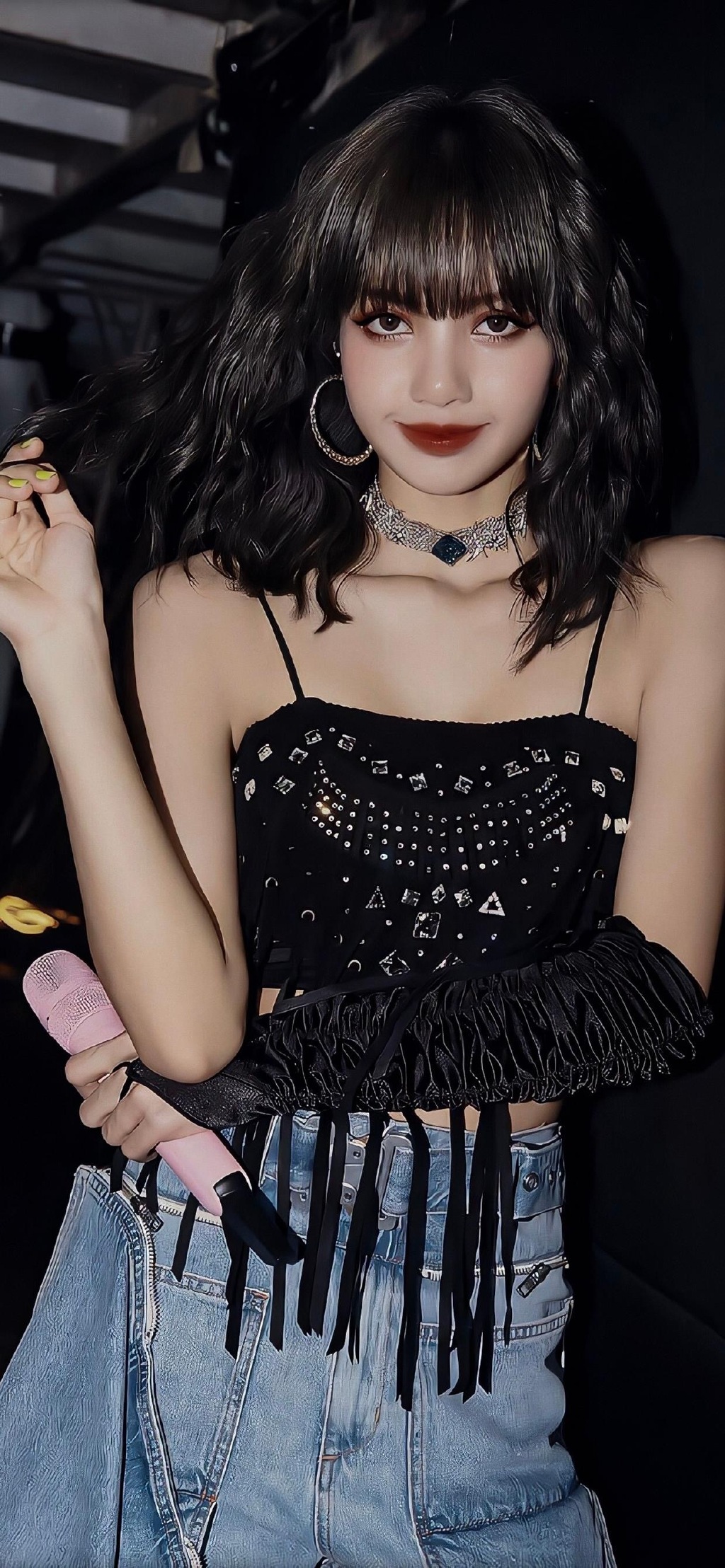 lisa性感时尚高清手机壁纸