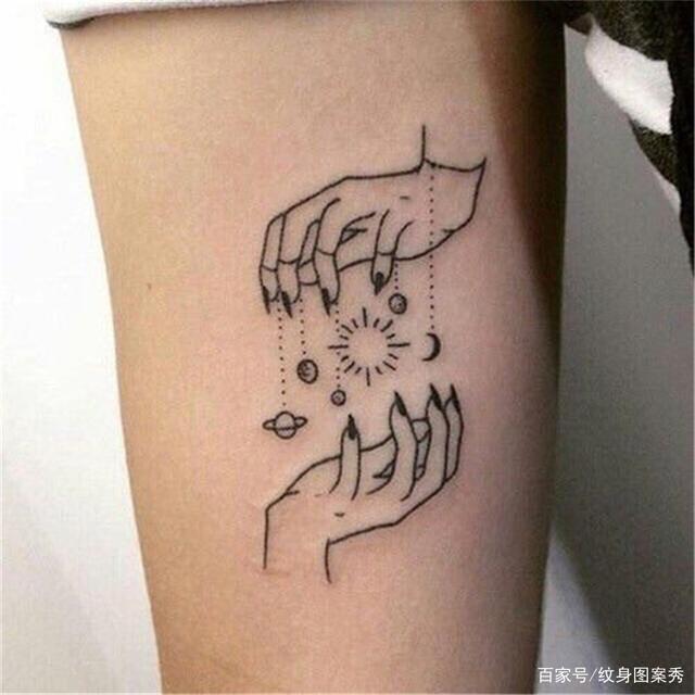 23张小清新类文身图案参考