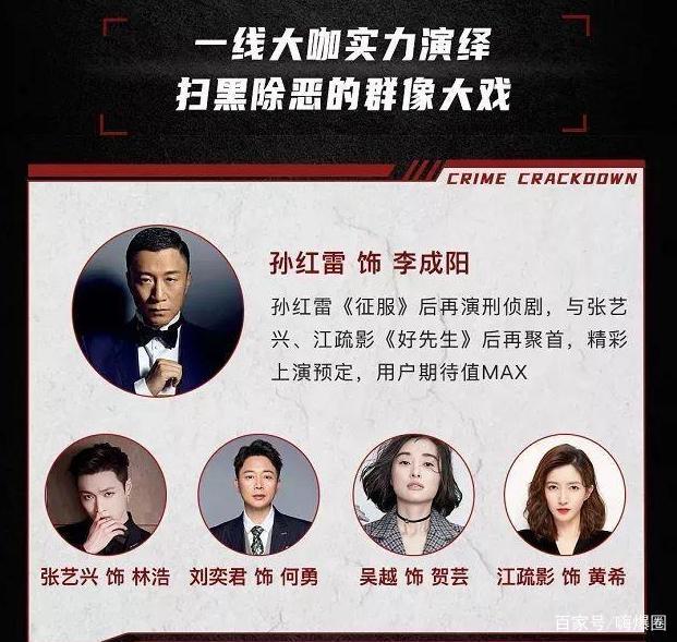 张艺兴新剧《扫黑风暴》首播好评不断,开播6小时,收视成功破亿