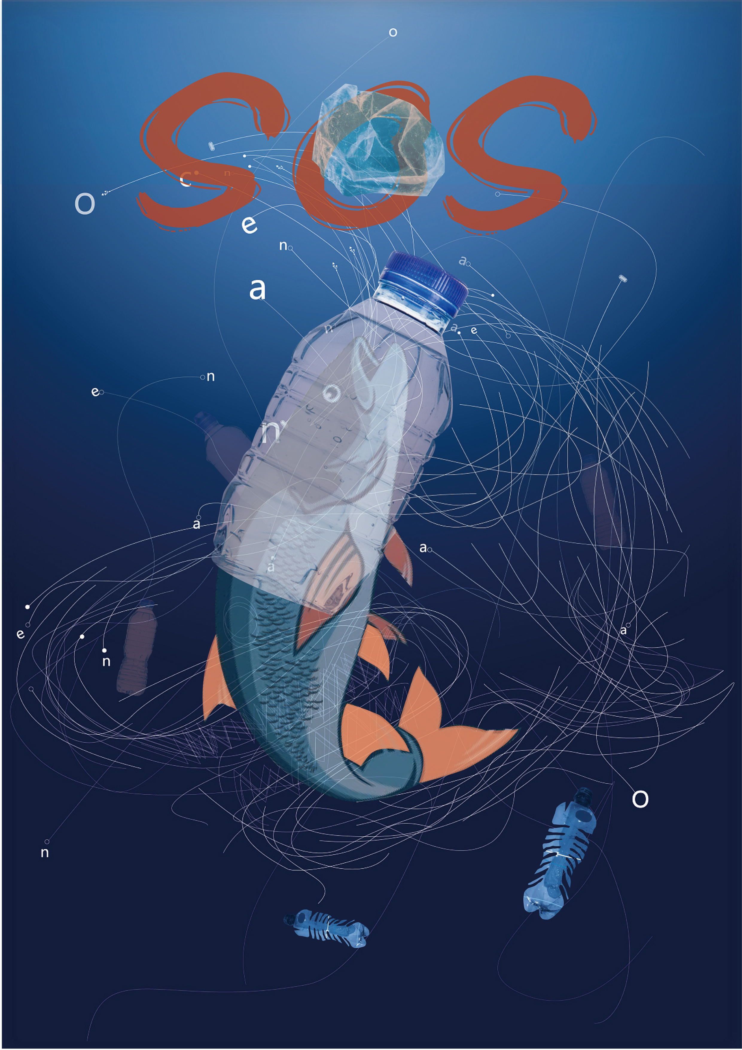 海洋环保|平面|海报|樱桃小兔子12138 - 原创作品 - 站酷 (zcool)