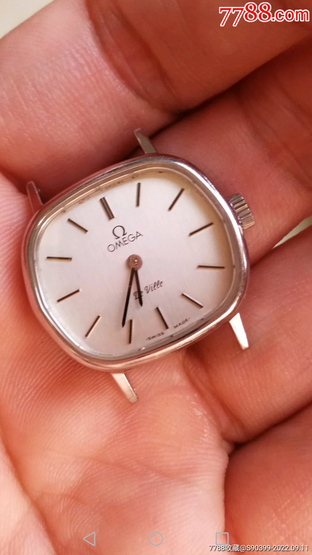 瑞士原装欧米茄蝶飞机械女表