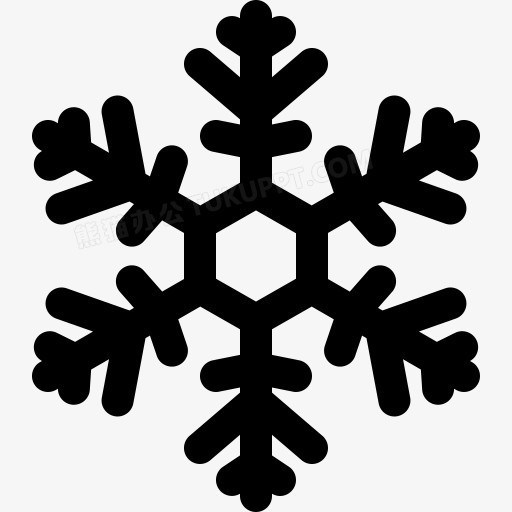 圣诞节冷冻结霜冷冻假日雪雪花冬天无雪花