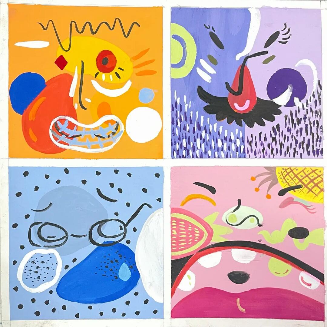 色彩构成喜怒哀乐