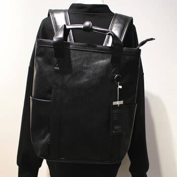 酷奇袋鼠新款复古大容量双肩包韩版男包男士旅行背包时尚书包通勤电脑