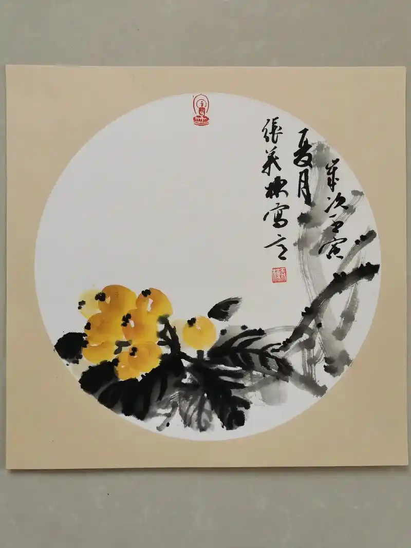 写意小品30x30cm卡纸