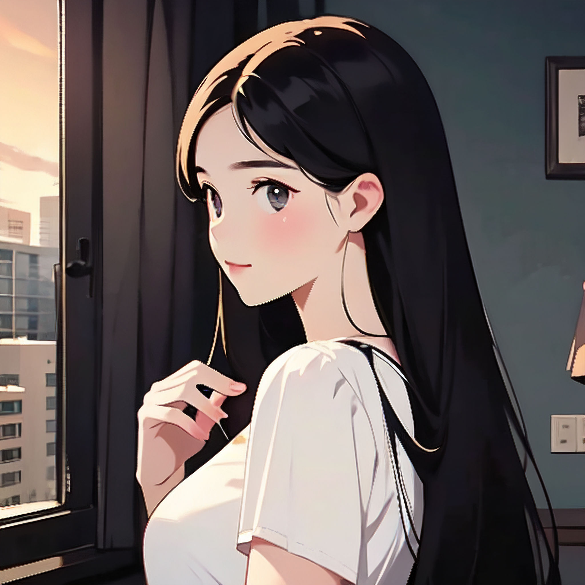 98回眸一笑,女生头像大赏95 哇～这一系列的回眸女生头像,真的是