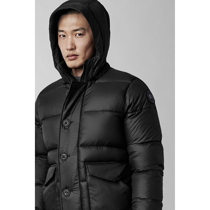 canadagoose加拿大鹅ventouxparka黑标防风保暖羽绒服