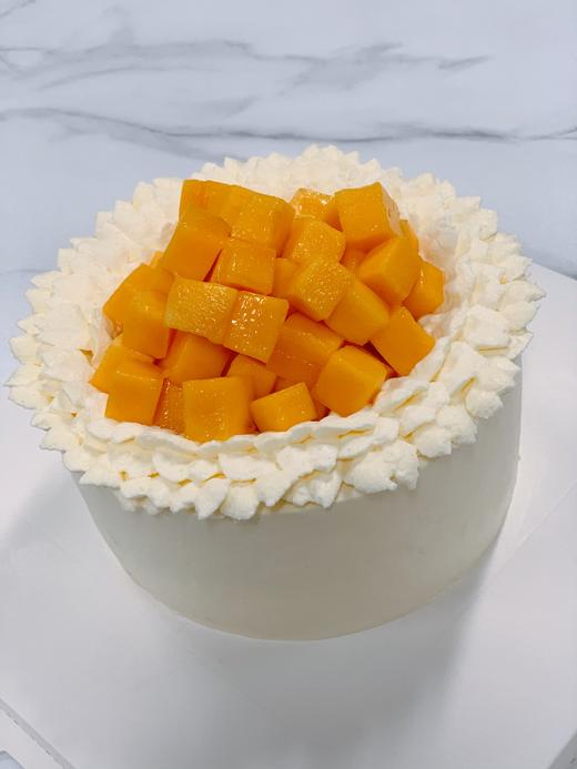 季节限定奶油芒果蛋糕仅限深圳市内配送