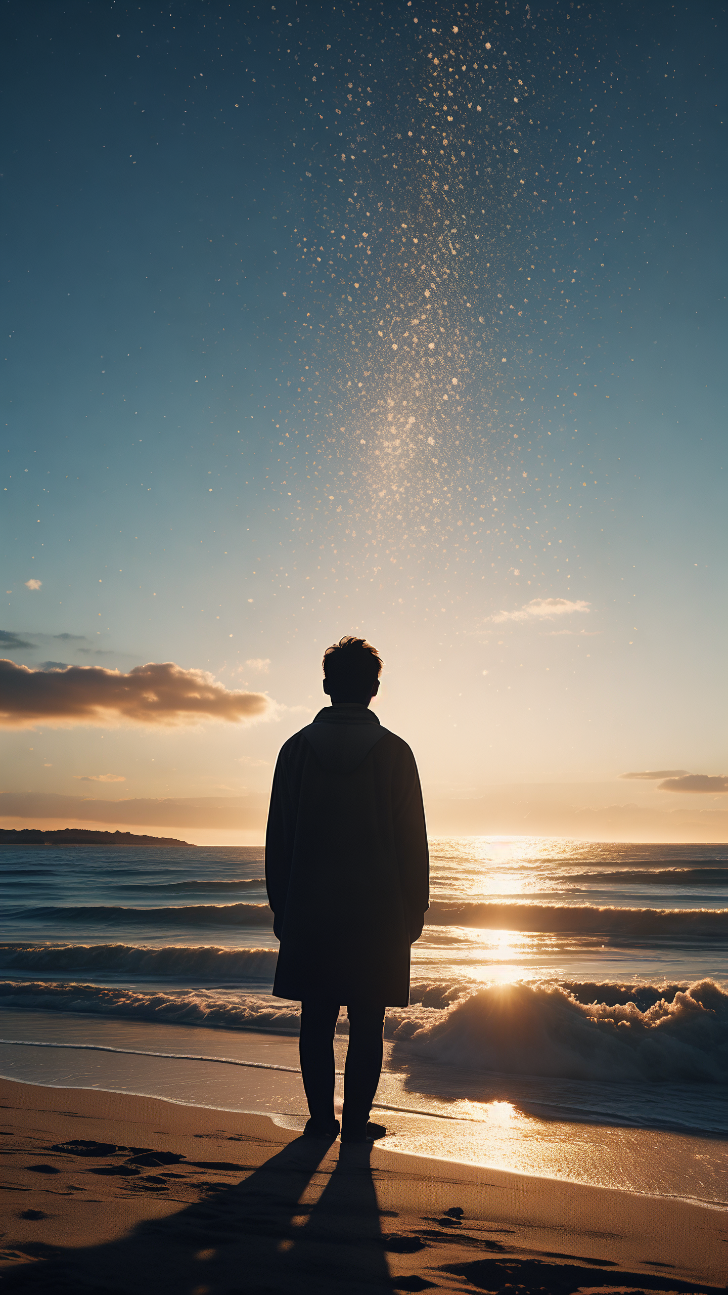 孤独男生背影壁纸90伤感氛围 这些孤独男生背影壁纸,透露出淡淡的