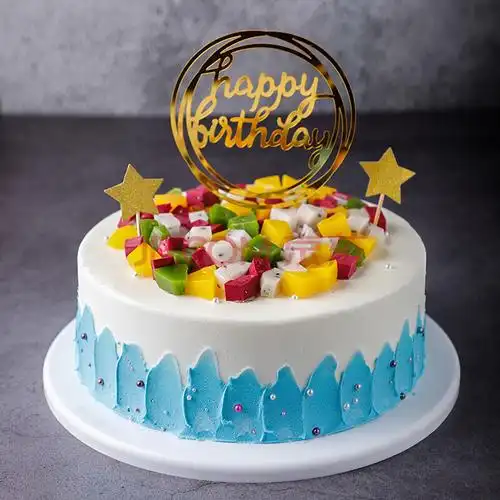 蛋糕模型仿真2020新款网红欧式水果生日假蛋糕塑胶橱窗样品可定制 t