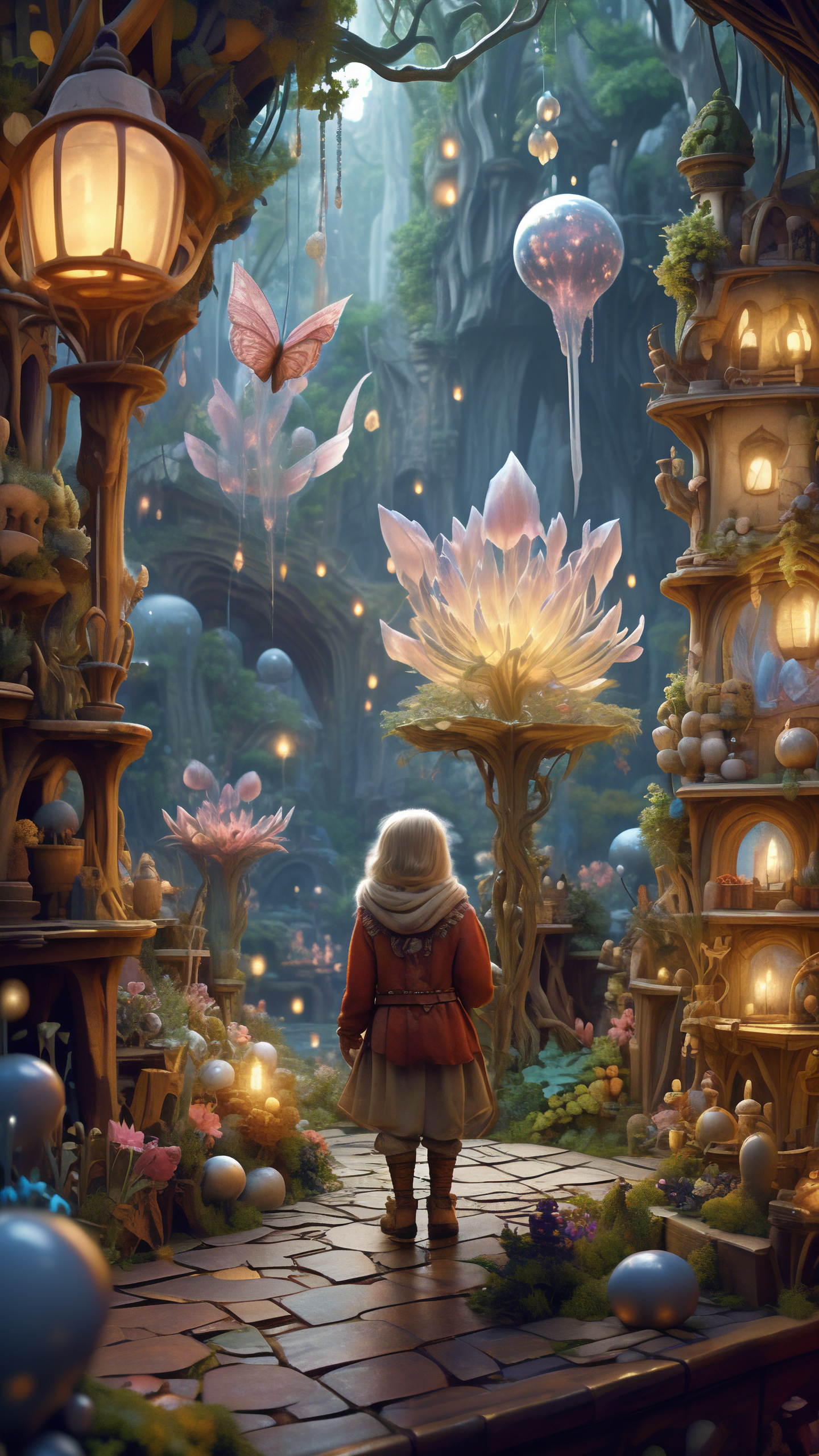 96童话风壁纸,梦幻与现实的交汇94 每个大人的心中都住着一个孩子