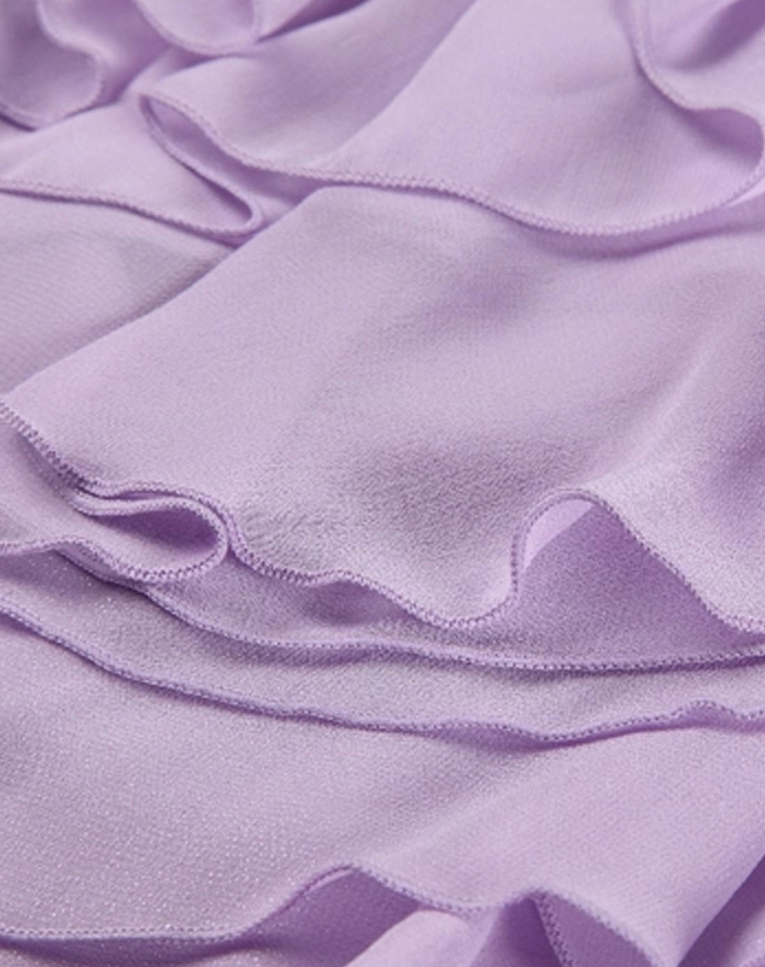 nemow浅紫色时尚雪纺短裙