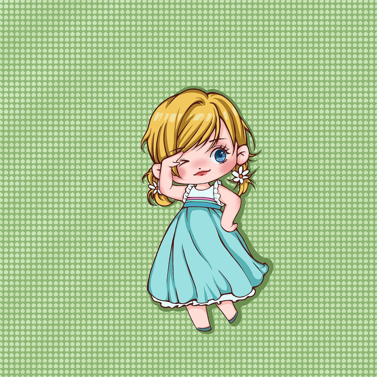 q版卡通人物小练