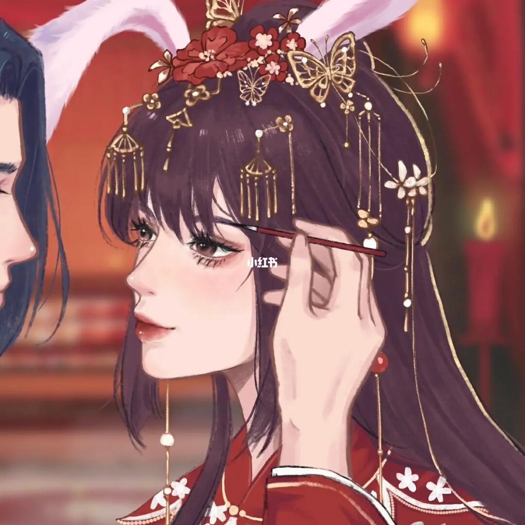 唐三和小舞情侣头像/斗罗大陆妆罢低头问夫婿,画眉深浅入时无画师:cyn