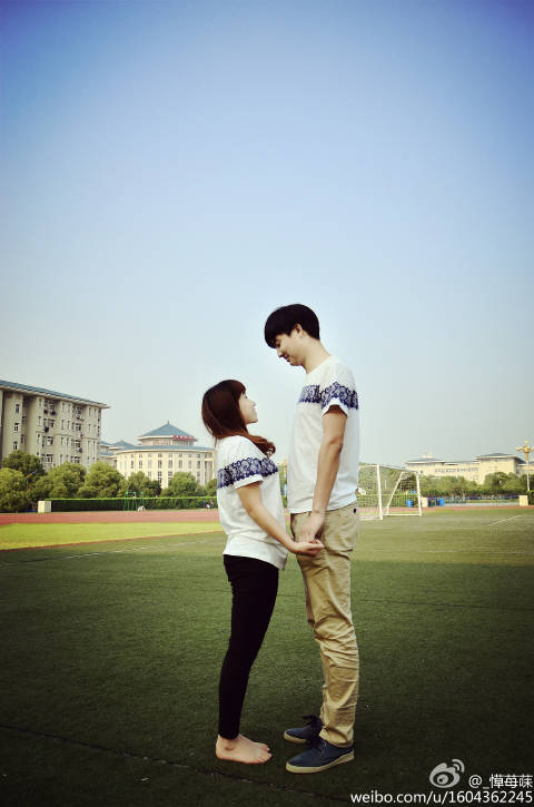 有爱身高差#我和他.153和183.在一起六年.感谢一起走过的日子.