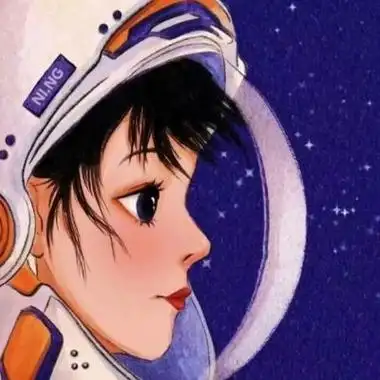最近很火的宇航员情侣头像一男一女-动漫头像