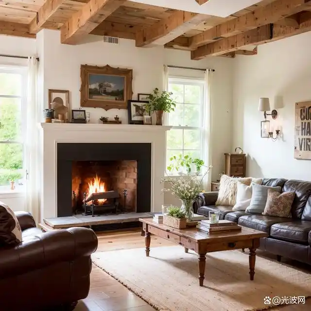 美式乡村田园风格的装修设计,正是满足这种需求的一个很好的选择.