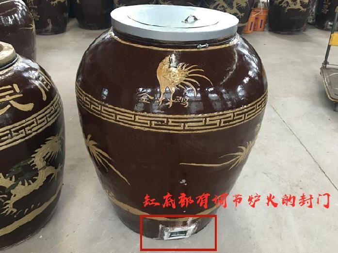 新品家用烤e玉米吊炉小吃店坛子烧鸡炉瓦缸烧烤炉大瓦缸烧烤缸瓦