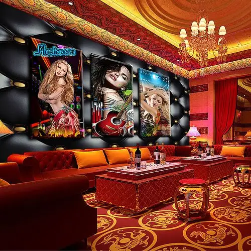 酒吧挂画个性创意美女包厢壁画ktv玄关走廊墙画欧式ktv挂画装饰画