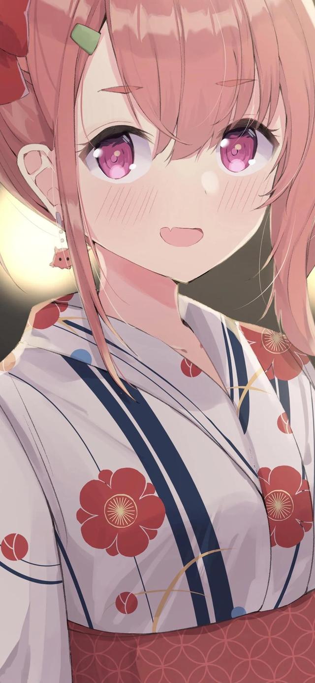 粉色卡通动漫图,粉色系动漫图片可爱(每个女孩都是银河遗落在世间的