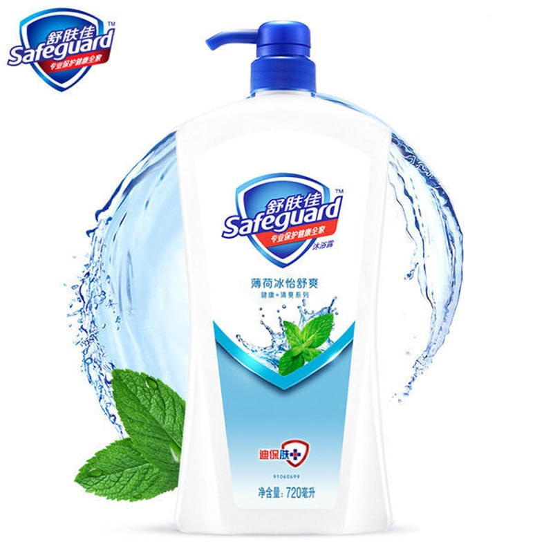 舒肤佳沐浴液舒服沐浴露沐浴露家庭装舒肤佳沐浴露720ml家庭装纯白