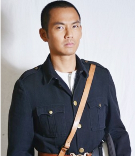 邓超,板寸外型头使得五官不突出