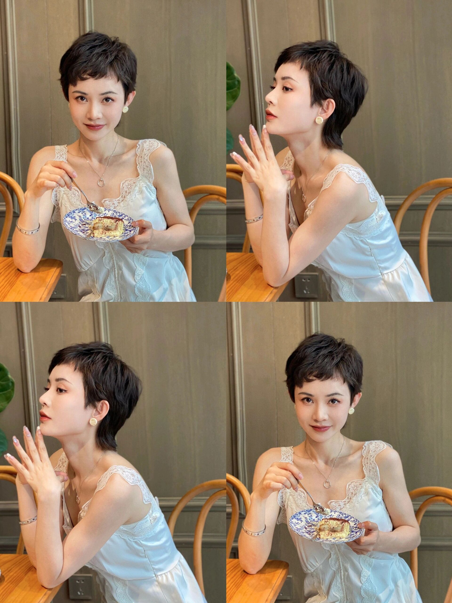 适合小脸 长脸 瓜子脸女生短发 轻奢风女生减龄短发 	 女生一定要尝试