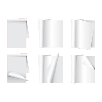 空白杂志翻页设计