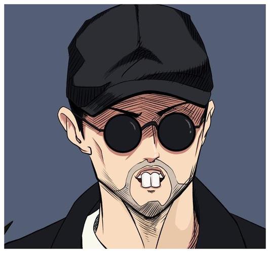 周星驰卡通胡渣男头像 卡通头像图片大全 -【爱个性】