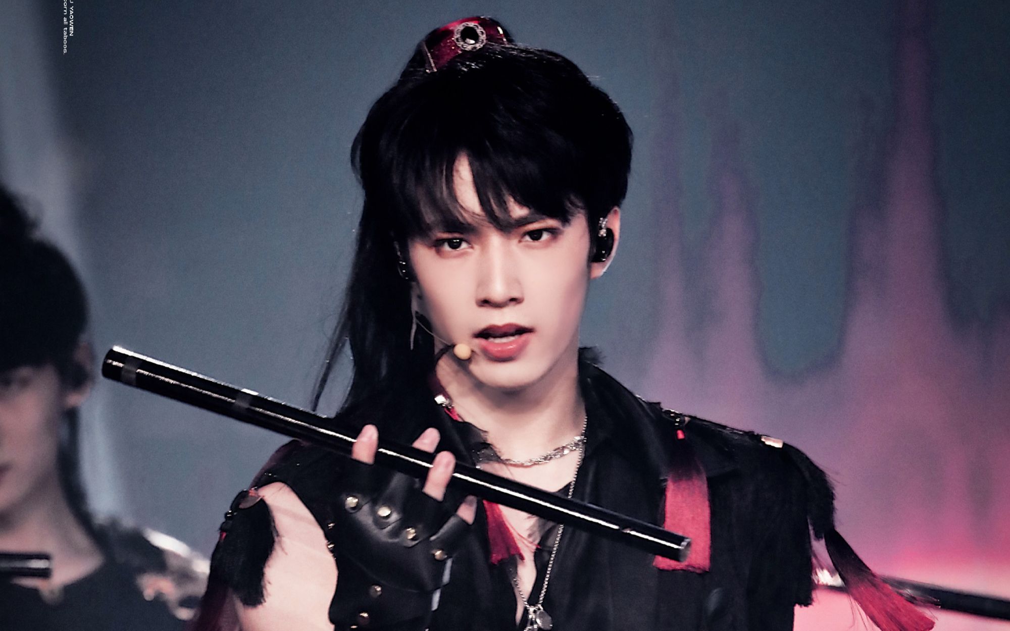 刘耀文|当古风少年成为唱跳全能ace!高马尾挑眉转笛子版《朱雀》!