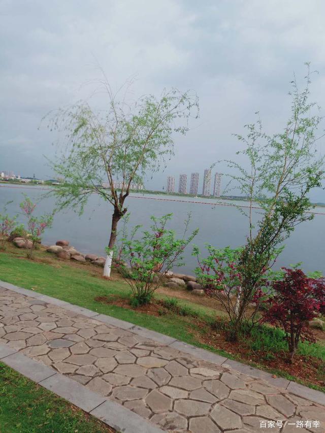 游长沙松雅湖实拍风景照片