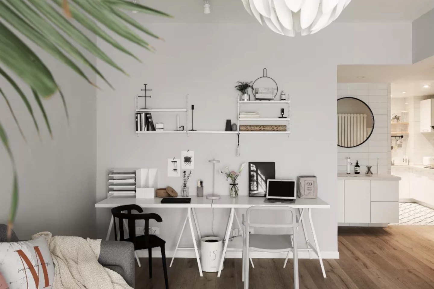 70m642;北欧ins风小宅#想要的家