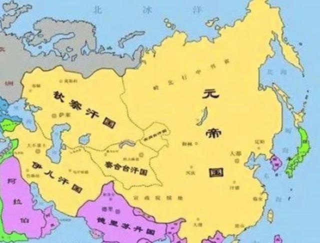元朝版图图