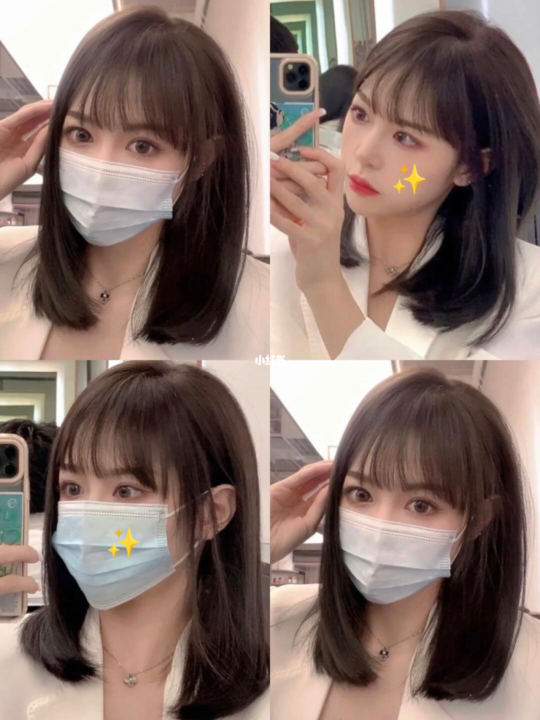 少女感齐肩"锁骨发"甜美减龄 秋季发型