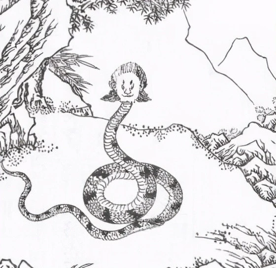 山海经中人面蛇身不食不息眼睛能控制日夜的烛龙究竟是什么生物