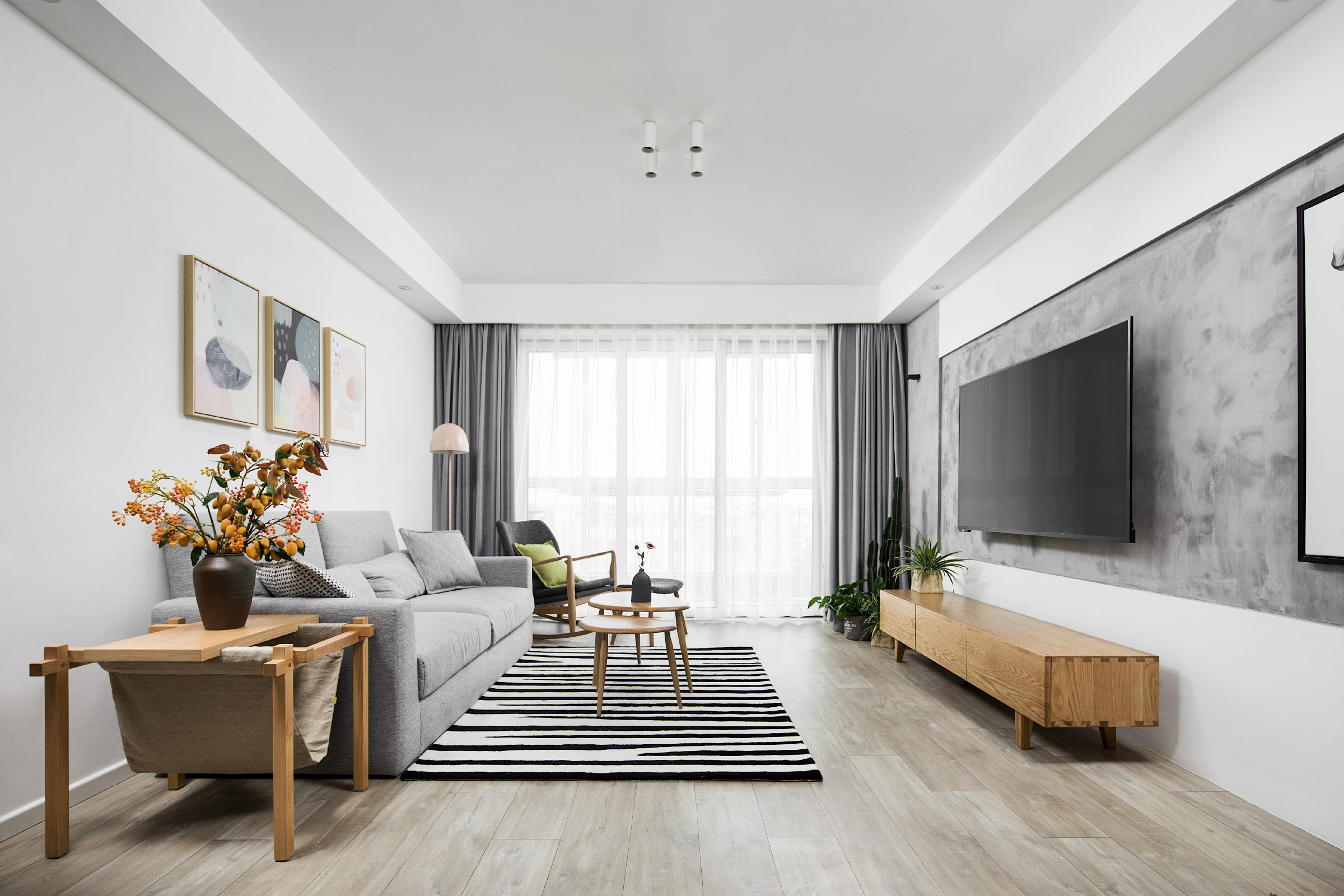 简约风格舒适效果图,简约风格舒适效果图案例_2023装修效果图-齐家网