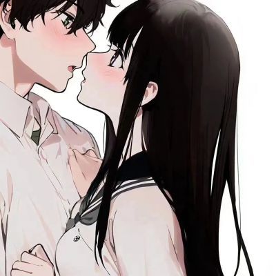 动漫情侣头像可爱萌一男一女