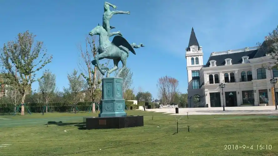 河北固安孔雀城风景