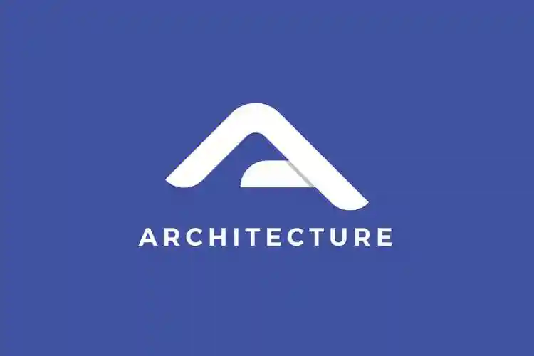 创意字母a图形建筑主题logo商标设计模板architecturealetterlogo