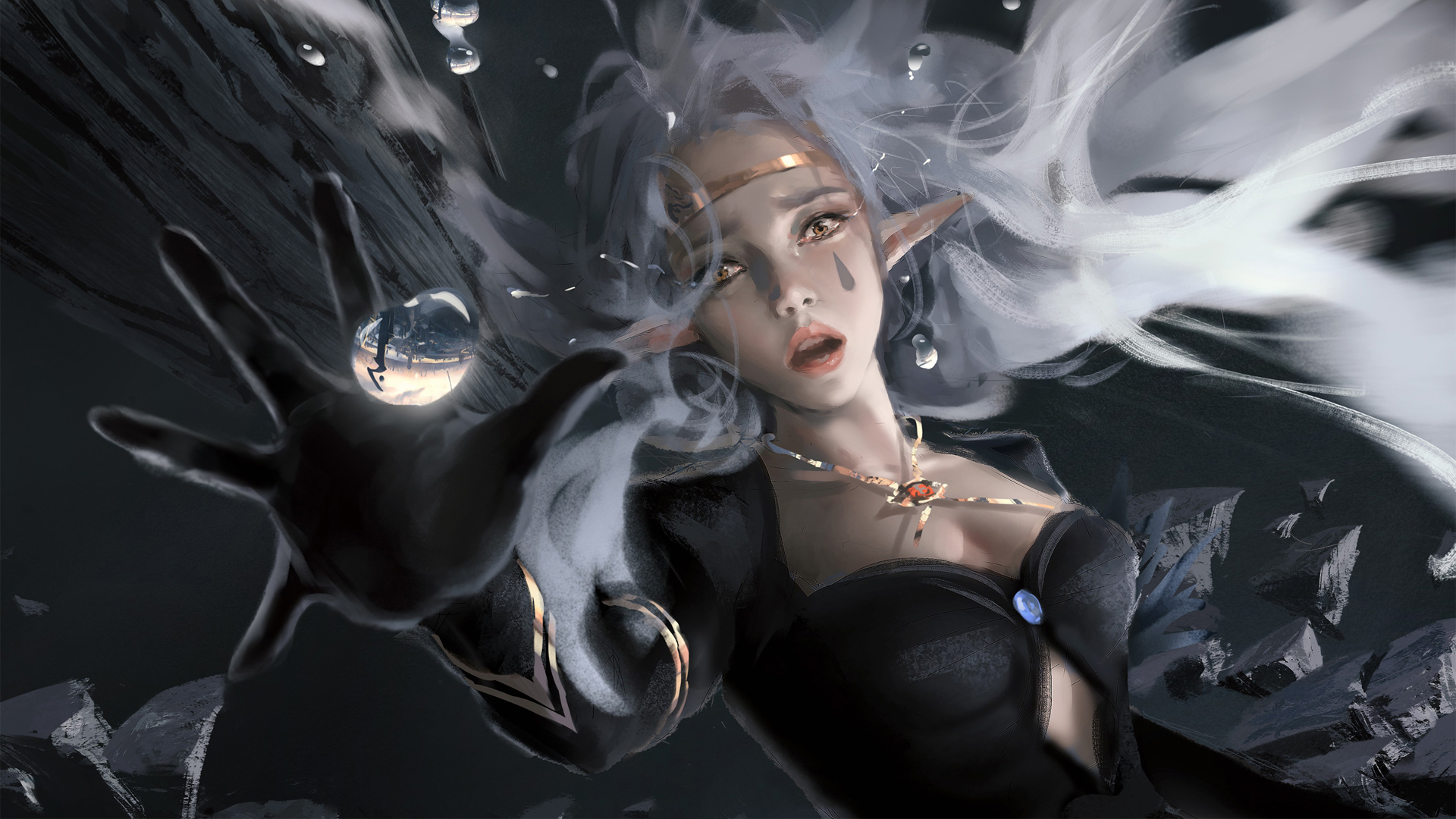 漫画鬼刀原画高清电脑壁纸图片