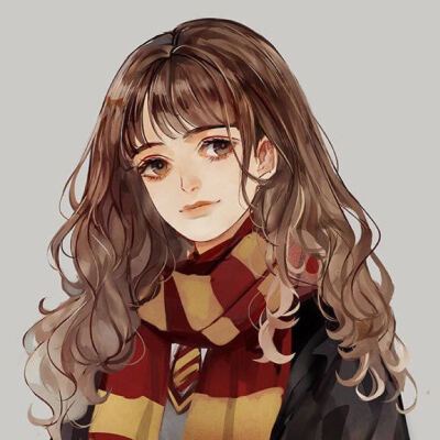 赫敏简笔画头像