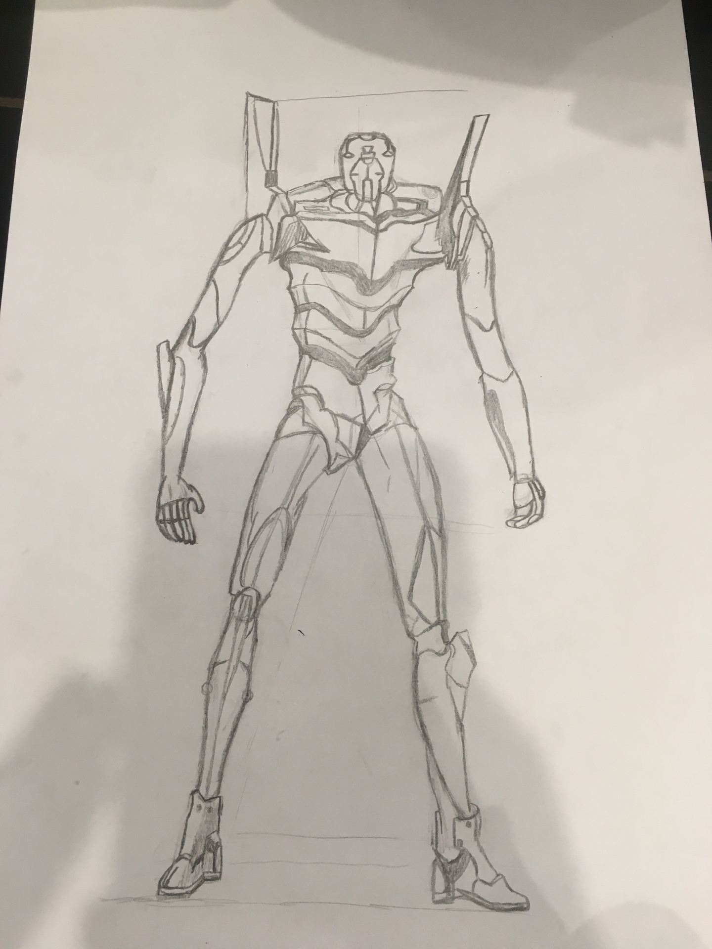 手绘/"螳螂"0号机 有手就行