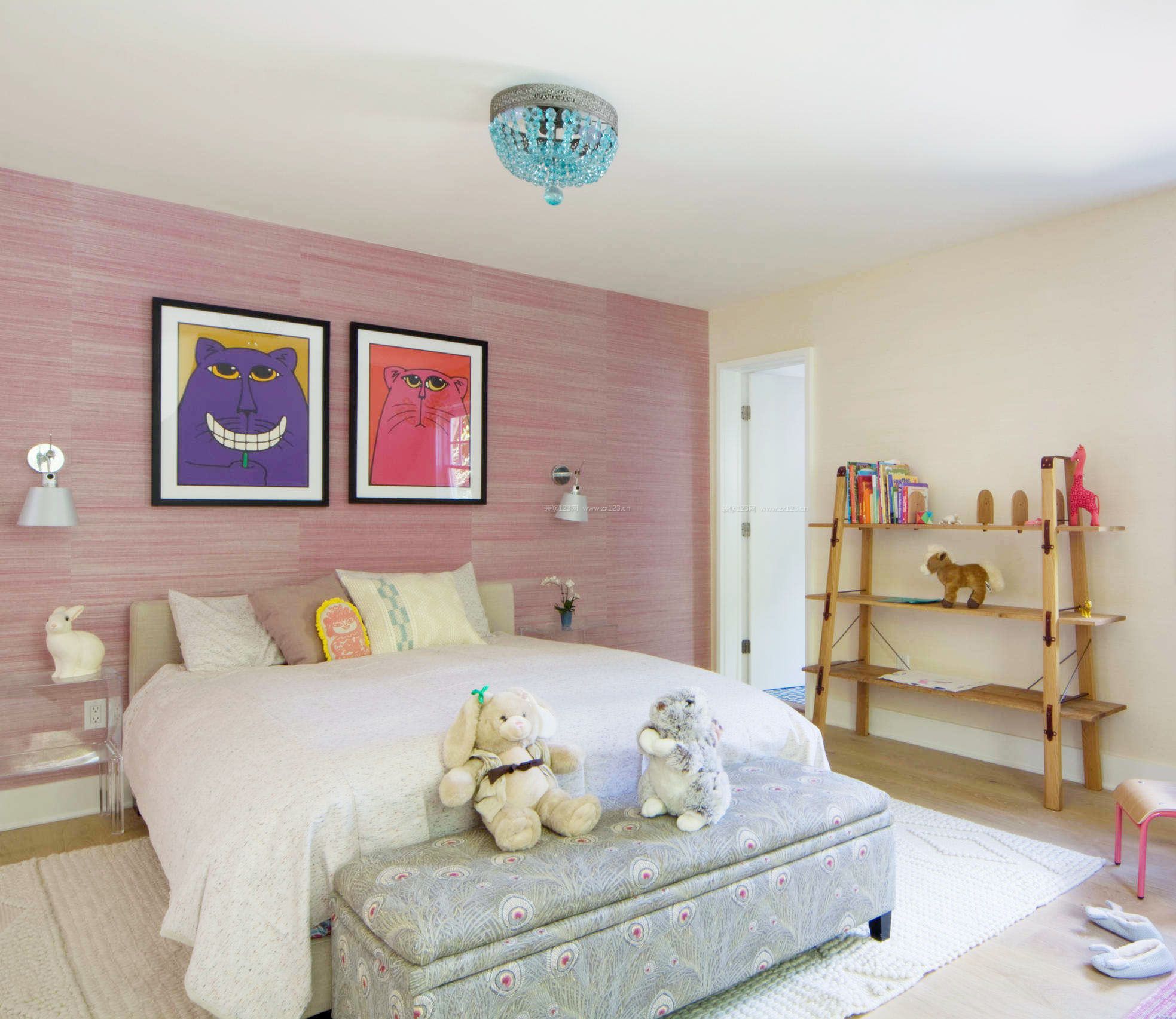 2021简约欧式5平方儿童房设计图片