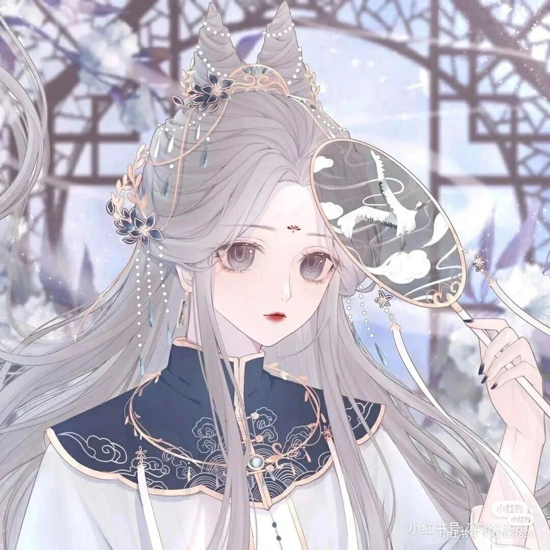 古风闺蜜头像来啦! 关注我还有很多可爱的古风头像哦!