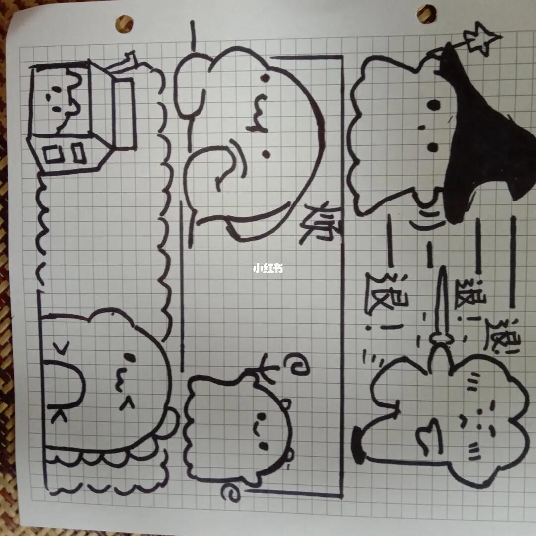 没错,今天的又是自己画的,上期为什么不火呢@薯队长#绘画  #手帐