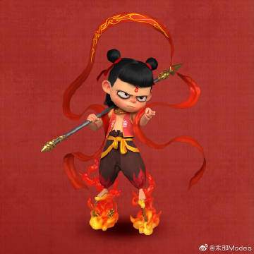 把哪吒小爷直接搬回家的机会来了,转发此条微博,抽三套全家福手办套装