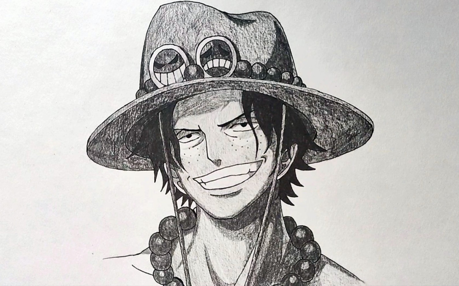 简单画一个艾斯《航海王》