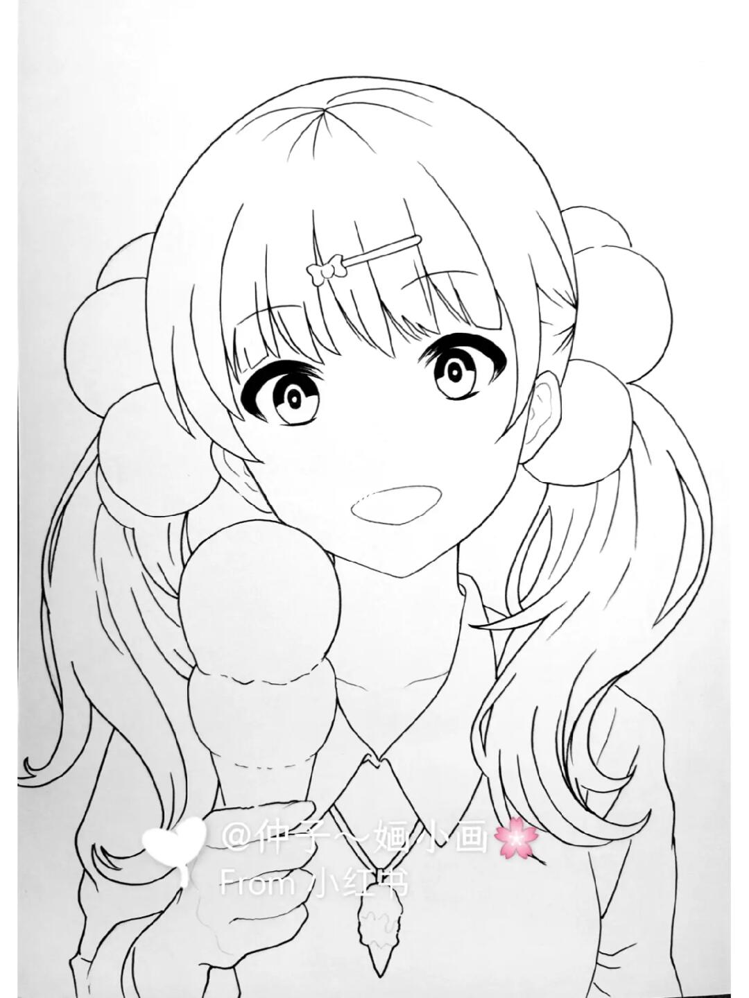 临摹#画画  #寻找小红书绘画大神  #动漫  #绘画