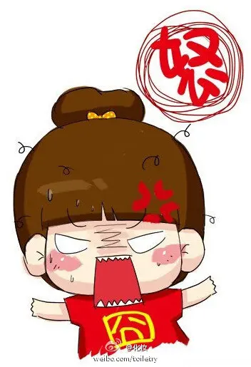 儿子气呼呼的甩门而出