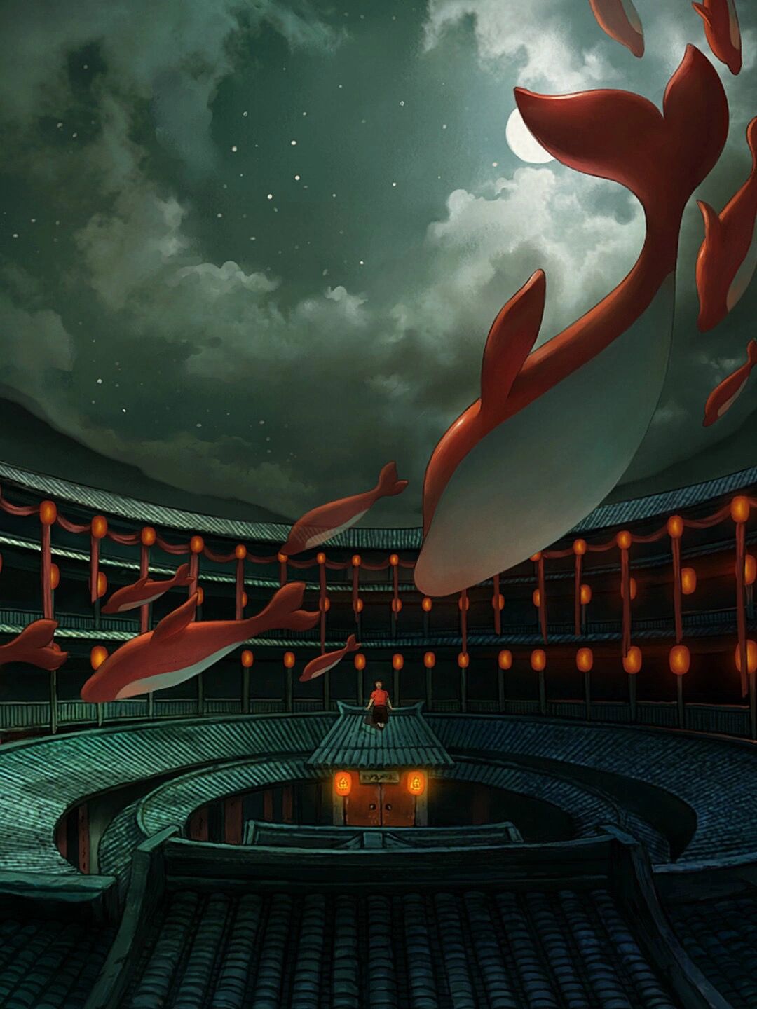 大鱼海棠之鲲壁纸,希望大家喜欢.